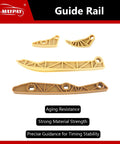 Timing Chain Kit With Sprocket For 2.4L Jeep Cherokee 2014-2022 guide rails in beige, featuring strong material strength.