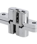 Heavy Duty Folding Door Hinge 13x60mm, metal, concealed design for folding shutters, shown at an angle.