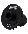 Underdrive Helical Gear Set 22T 10T For TRX4M 1:18 RC Crawler Beefy Alloy Steel CNC Machined Front Rear Axle Gear 22T Detail