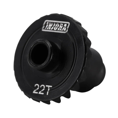 Underdrive Helical Gear Set 22T 10T For TRX4M 1:18 RC Crawler Beefy Alloy Steel CNC Machined Front Rear Axle Gear 22T Detail