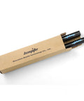 Packaging for XL Survival Ferro Rod Half Inch By Five Inch Fire Starter with Drilled Flint Steel for weather resistance