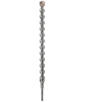 Bulldog SDS-Plus Rotary Hammer Bit 1 In x 16 In x 18 In with beefy carbide tip for concrete anchoring and through hole drilling