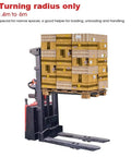 Walkie Stacker For Heavy Cargo Lifting Compact Pallet Stacking Equipment With Stable Support For Narrow Aisles lifting pallets