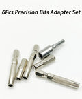 1/4 To 4mm Bit Adapter Kit With Magnetic Hex Bits Converter Precision Bits Set including six adapters
