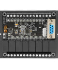 Top view of FX1N-20MR PLC Controller Module With Relay Output And Delay Logic, Industrial Control Board For Rugged Automation.
