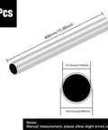 Heavy Duty Aluminum Round Tube 25mm OD 19mm ID 0.12in Wall 16in Length 6063 Weldable Corrosion Resistant Tube For DIY Projects Maker Gear Industrial Frames And Decorative Builds
