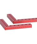90 Degree Positioning Square Right Angle Fixture For Woodworking, Dope Aluminum Alloy Clamp Accessory With Metric And Imperial Scale, 140mm
