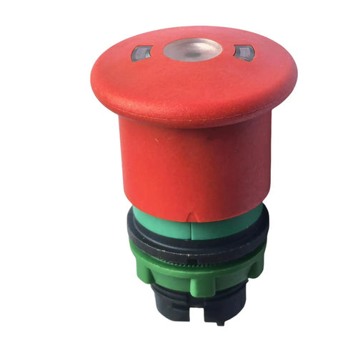 Straight Up Badass Aftermarket Emergency Stop Button For Heavy Duty Scissor Lifts And Rough Terrain Gear Sweet Safety Swap Part 147051 Plug And Play Install Any Time Any Place