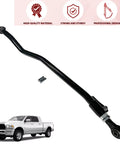 Front Adjustable Track Bar For 0 To 3 Inch Lift Kits Fits 2003 To 2013 Dodge Ram 2500 3500 2 Inch Adjustable Panhard Suspension Rod Beefy Steel Construction For Off Road Use And Stable Axle Alignment, black steel track bar with Dodge Ram truck
