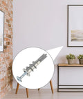 Self-Drilling Drywall Anchors Set With Zinc Alloy Screws, 200 Piece Kit For Picture Frames, Mirrors, Shelves, And Bathroom Accessories No Drill Needed, Easy Removal, Strong Hold close-up