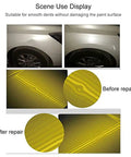 Paintless Dent Repair Tool Kit With Magnetic Induction For Scratch Free Auto Body Dent Removal before and after result