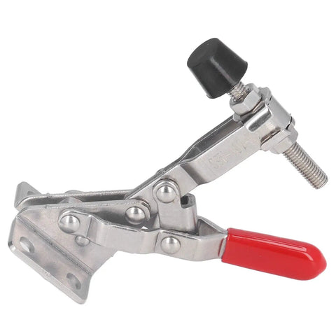Heavy Duty 70 Kg Toggle Clamp With Stainless Steel Build For Woodworking Welding And Mold Fixturing Adjustable Opening Keeps Your Pieces Locked Down For Precision Tasks And Easy Setup, stainless steel