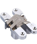 10 Pack Heavy Duty Zinc Alloy Door Hinges Invisible Concealed Hidden Pivot Brackets For Furniture And DIY Projects close-up view