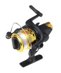 Compact Aluminum Fishing Reel With Line Spooler, Heavy Duty Metal Reel For Freshwater And Saltwater, 100 Meter Line Capacity