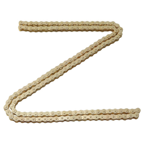 KAMIER gold finish drive chain, 140-link for mini bikes and go-karts
