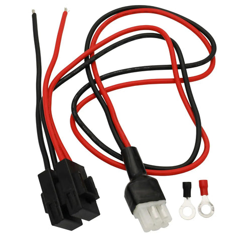 6 Pin 12AWG 30A DC Power Cord For Ham Radios Short Wave Power Supply Cable 1m Long Fuse Protected Compatible With Yaesu