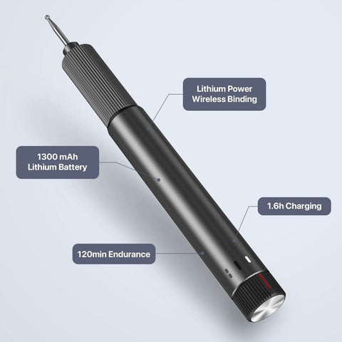 USB Rechargeable Electric Engraving Pen With 24 Bits Cordless Rotary Engraver for jewelry, wood, glass, stone, and resin.