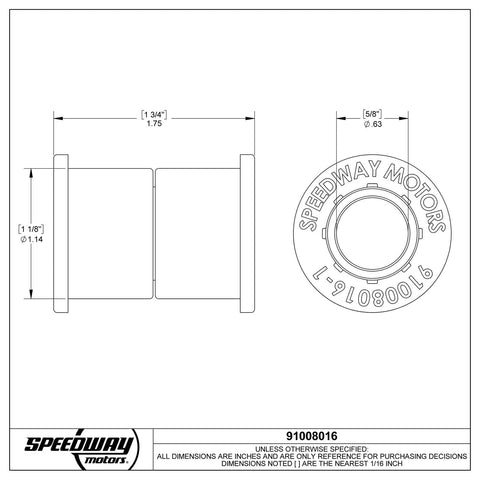 Polyurethane Rod End Bushing Kit For Custom Builds Fits 5/8 Inch Bolts And 3/4 Inch Thread 4 Bar Ends Includes Eight Bushings And Sleeves Durable Steel Sleeve Ideal For 4 Bar Ends And Rod Ends