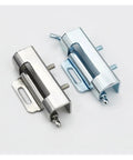 Side view of Detachable Stainless Steel Electric Cabinet Hinge for Distribution Box Built Tough Heavy Duty Iron Galvanized Removable Concealed Door Hinge CL060 Pro Grade Easy Install Rust Resistant Industrial Hardware for Security and Access