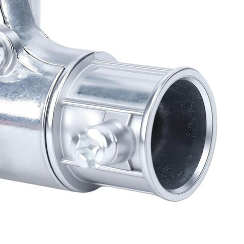 1/2 Inch 90 Degree Inside Corner Conduit Fitting Zinc Alloy Electrical Pull Elbow For EMT Wire Routing close-up of the fitting.