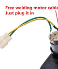 Electrical connectors for 12V Ride On Car Gearbox With DC Motor 390 Drive Motor 16000 RPM Replacement Part For Kids Electric Cars Model 12V390 Gearbox