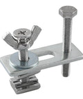 Heavy Duty M6 T Slot Engraving Machine Press Plate Fixing Fixture Kit For Desktop CNC Milling Machines Steel Clamp Plates 50x20mm