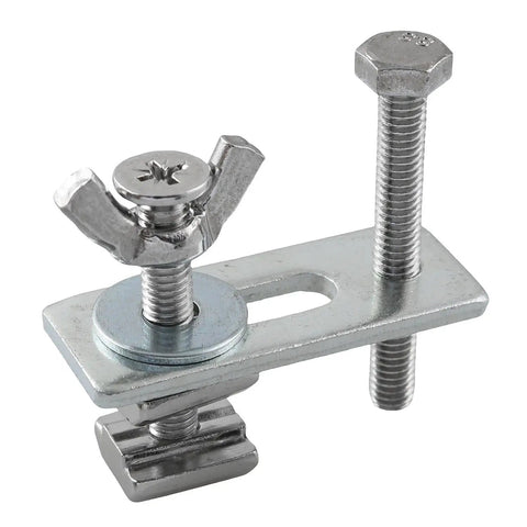 Heavy Duty M6 T Slot Engraving Machine Press Plate Fixing Fixture Kit For Desktop CNC Milling Machines Steel Clamp Plates 50x20mm