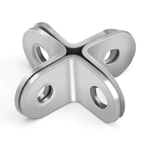 100 Piece Stainless Steel L Brackets 20 By 20 MM 90 Degree Corner Brackets Set with 200 Screws for Wood Furniture Repair
