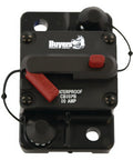 Buyers Products CB80PB High Amp Circuit Breaker 80 Amp black manual reset protection for heavy machinery.