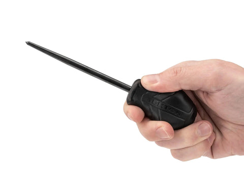 Scratch And Punch Awl With High Torque Handle For Precise Marking And Punching In The Shop Beefy Heavy Duty Nonslip Grip Heat Treated 8650
