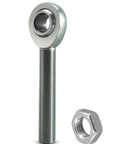 Heavy Duty 3/4 In Right Hand Shank With Jam Nut Heim Joint Rod End 3/4 Inch Bore 4 Inch Long with nut, for steering upgrades.