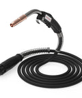 Replacement Mig Welding Gun Euro Quick Connect No Tool Needed 15 Foot Lead 250 Amp For Longevity Esab Tweco Style Two Machines