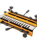 Top Shelf Twelve Inch Dovetail Router Jig With 1/2 Inch Templates For Dead On Alignment Plus Mortise And Tenon Woodworking Kit featuring durable steel and aluminum construction.