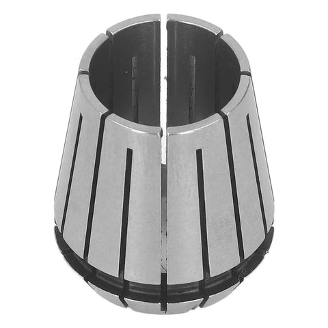 Heavy Duty 21 Millimeter Diameter Spring Collet Chuck For CNC Engraving Machine And Milling Lathe Made From Quenched Martensitic Steel workholding tool showcasing a detailed profile.