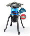 Indoor Outdoor Bug Trap Zapper With UV Light And Fan 800 Volt Stun Grid Delivers 530 Sq Ft Coverage Silent Insect Killer