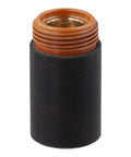 Built to Last Plasma Retaining Cap 220854 for MAX105 Torch Replacement Part with Durable Bakelite Polymer Brass Blend for a Stable Fit and Clean Pro Shop Grade Cut Quality, black and brown threaded cap