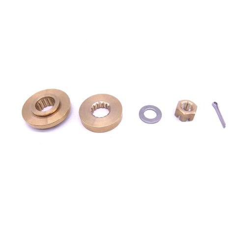 Propeller Spacer Hardware Kit For Yamaha Outboard Engines 60HP To 85HP Built For Beefy Performance Includes Spacers 688-45987-00 688-45987-01 688-45987-02 688-45997-01 Castle Nut 90171-16011 Washer 90201-17M00 Cotter Pin 91490-40025