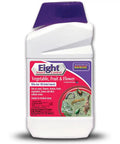 Eight Insect Control For Vegetables Fruits And Flowers 32 Oz Concentrate Long Lasting Insecticide For Beetles Aphids Mites And More Garden Safe Bug Killer Keeps Your Plants Healthy And Pests Out bottle with purple cap