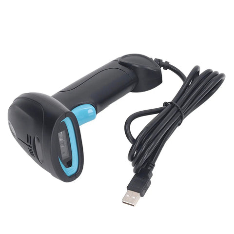 1D Barcode Scanner USB Wired Workhorse For Quick Checkout And Inventory Fast Decoding Accurate 1D Reading For Supermarkets