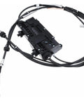 Hella Durable Electronic Parking Brake Actuator Replacement For Land Rover Discovery Lr4 Range Rover Sport 2010 To 2013 Oem LR072318 rear caliper module with attached cables.