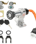 Ignition Switch Key Assembly For GY6 49cc 50cc 125cc 150cc Chinese Scooters And Mopeds Replacement Parts Fits Tao Tao VIP Icebear