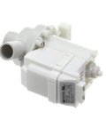Heavy Duty 115V Commercial Dishwasher Pump Drain Replacement For UC 65E 02104.07 CMA Dish Machines OEM Grade Easy Install Durable Reliable Performance For High Volume Kitchens, white plastic pump