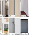 Easy Peel And Stick Yellow Heavy Duty Rubber Wall Corner Guard Anti Collision Strip Self Adhesive Edge Protector in various settings