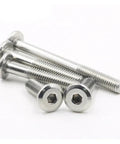 Top Tier 304 Stainless Steel Flat Head Hex Socket Cap Screws M2 M3 M4 M5 35 Mm Allen Bolts for Furniture and DIY Woodworking Projects