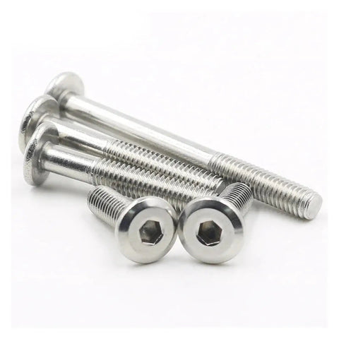 Top Tier 304 Stainless Steel Flat Head Hex Socket Cap Screws M2 M3 M4 M5 35 Mm Allen Bolts for Furniture and DIY Woodworking Projects
