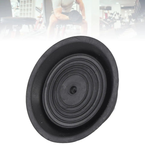 Close-up of a rubber suction cup pad from a 4 Pack Rubber Furniture Feet With Screws And Suction Cup Pads, No Slip Floor Protectors.