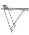 Side view of Eco Bike Rack With Oversized 6061 Aluminum Rod showing open side rails and durable lightweight design