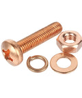 Cross Head Screws And Nuts Kit M3x16mm With Flat And Spring Washers SS304 Stainless Steel Hex Socket Drive Indoor Outdoor Use High Torque Transfer Durable Hardware Set For Quick Secure Assemblies, screw nut washer set