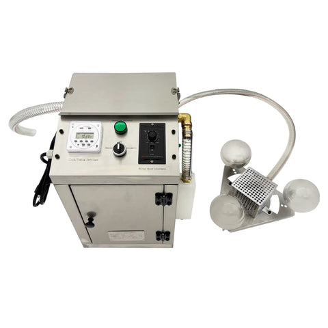 Heavy Duty Industrial Coolant Oil Skimmer With Oil Water Separator For CNC Machine Cutting Fluid Recycling At 13 Gph 2Mm Filter.