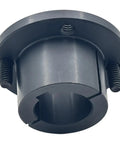 Heavy Duty Split Taper Bushing 1 1 4 Inch Bore H Series Carbon Steel Locking Bushing For Pulleys And Sheaves, close-up view.